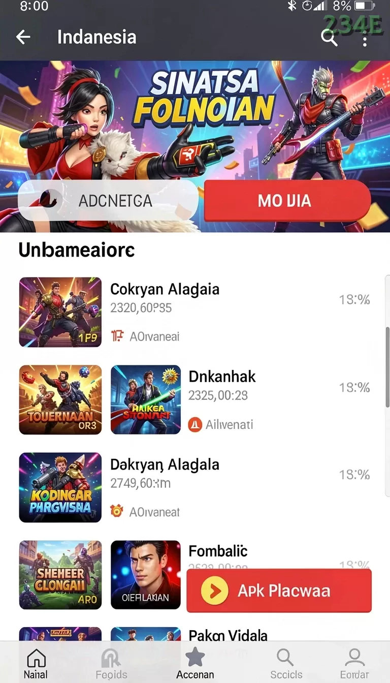 Cuplikan layar DHX4D — halaman utama
